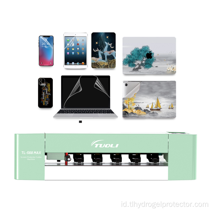 Mesin pemotong film hidrogel multi-fungsional